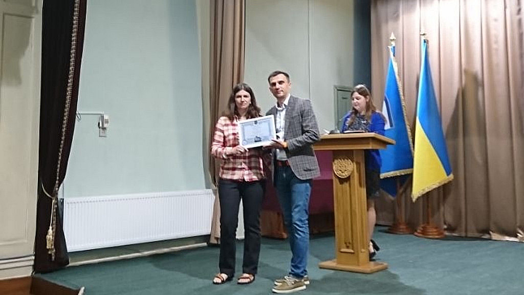 Вітаємо Анну Гірну з перемогою в конкурсі на здобуття обласної премії