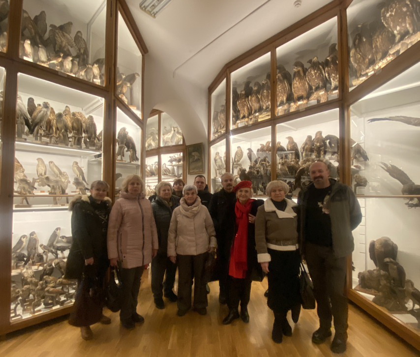 Під час відвідання експозиції «Володимир Дідушицький і його музей» (орнітологічна збірка Музею 2)