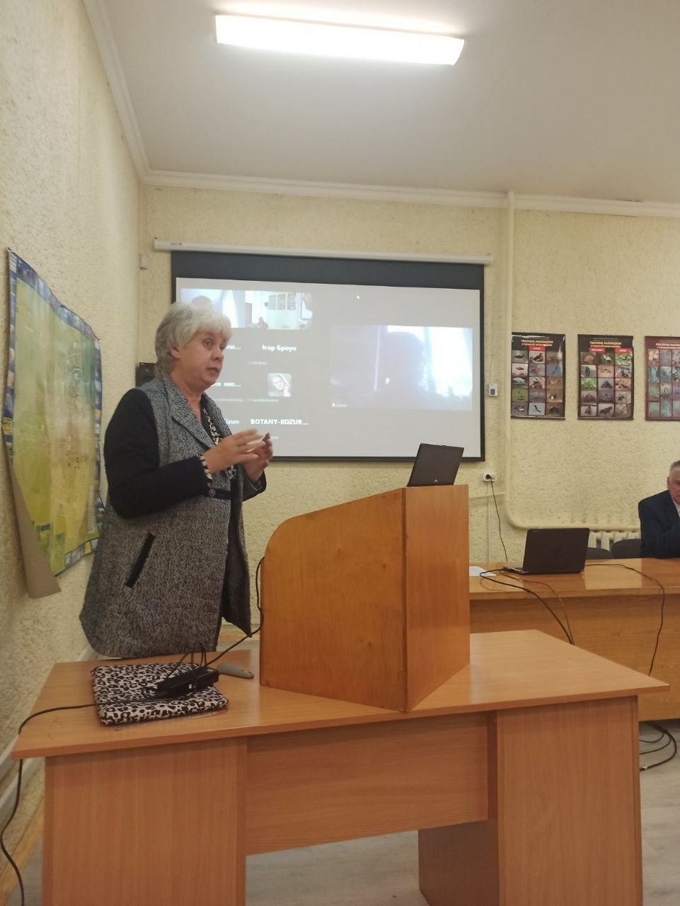 9. Виступ к.б.н., ст. дослідника Надії Сичак