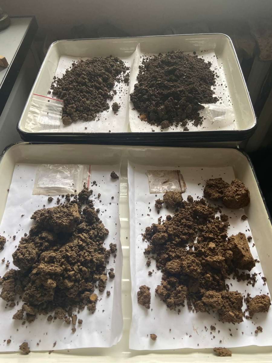 Підготовка грунтових проб для аналізу на практичному занятті