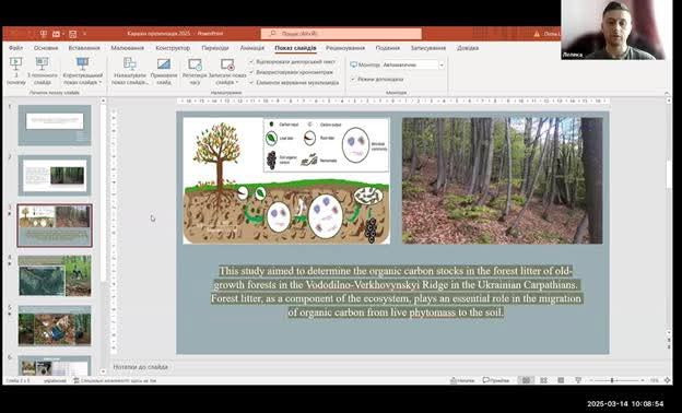 Участь аспіранта Д. Лелеки у Всеукраїнській  англомовній конференції Ecology is a Priority