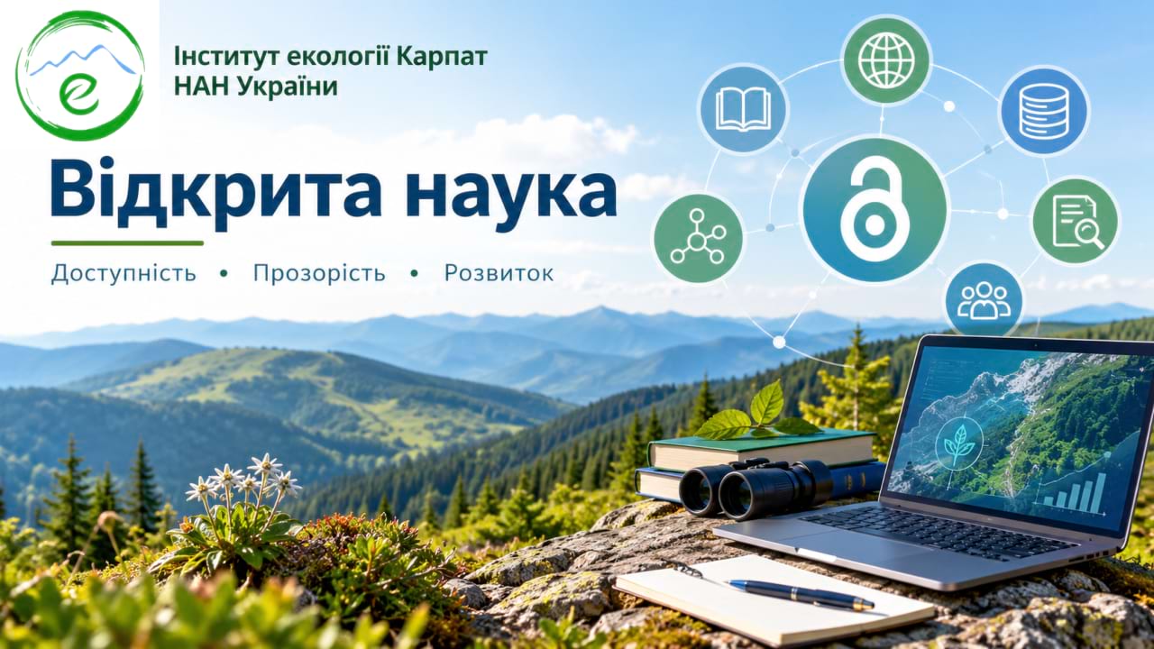 Заставка відкрита наука